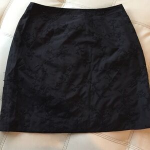 NWOT beaded detail skirt
